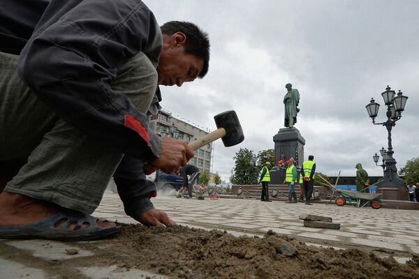 Благоустройство центра Москвы Благоустройство центра Москвы