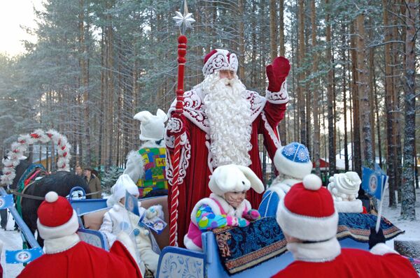 Церемония отправки Новогодней елки в Москву Церемония отправки Новогодней елки в Москву