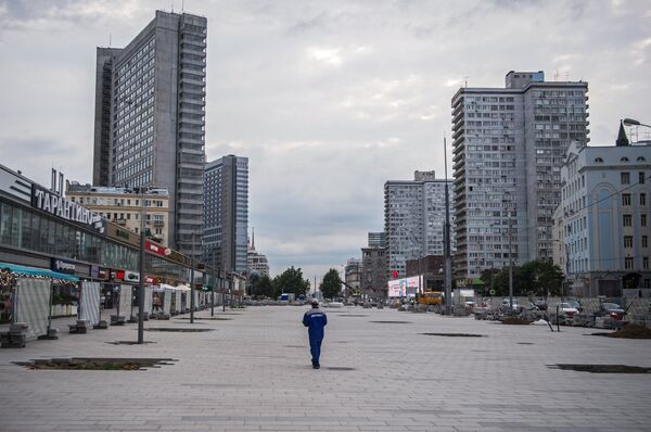 Благоустройство Нового Арбата Благоустройство Нового Арбата