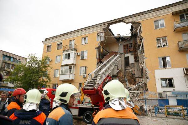Взрыв бытового газа в жилом доме в Волгограде Взрыв бытового газа в жилом доме в Волгограде