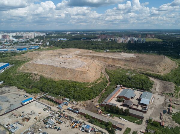 Мусорный полигон Кучино в Балашихе Мусорный полигон Кучино в Балашихе