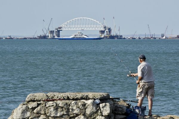Строительство Крымского моста Строительство Крымского моста