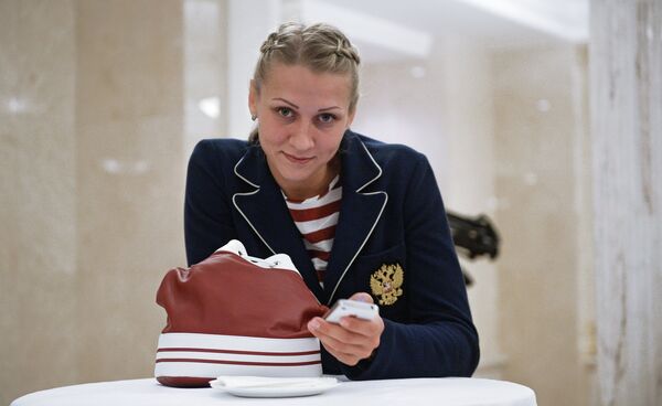 Гандболистка Ирина Близнова Гандболистка Ирина Близнова