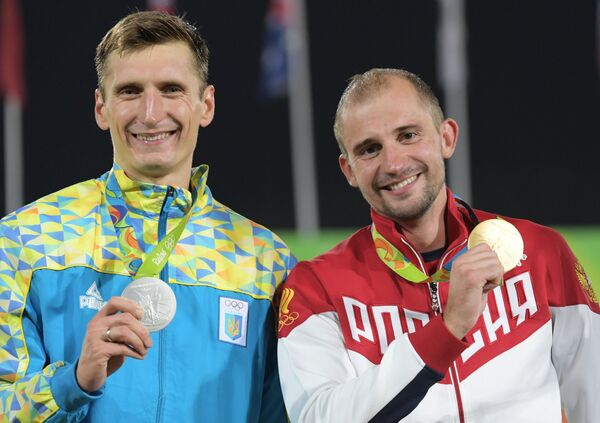 Павел Тимощенко (Украина) и Александр Лесун (Россия) (слева направо) Павел Тимощенко (Украина) и Александр Лесун (Россия) (слева направо)