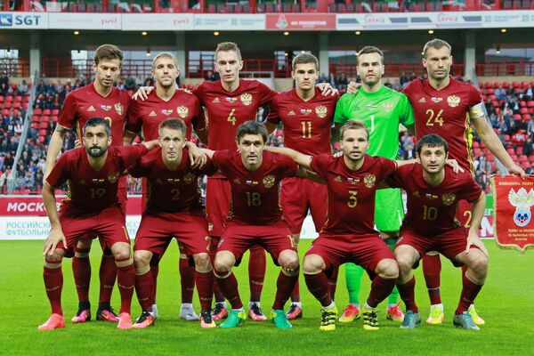 Футболисты сборной России Футболисты сборной России