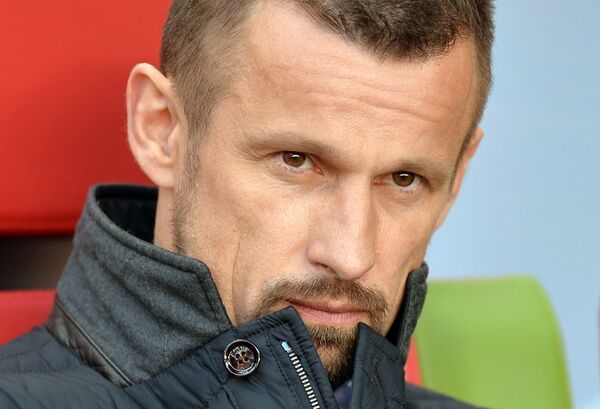 Главный тренер Уфы Сергей Семак Главный тренер Уфы Сергей Семак