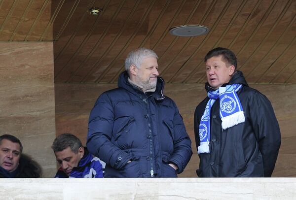 Сергей Фурсенко и Алексей Миллер (слева направо) Сергей Фурсенко и Алексей Миллер (слева направо)