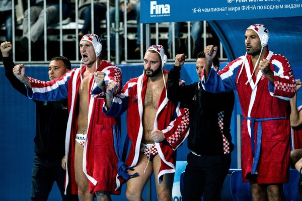 Ватерполисты сборной Хорватии Ватерполисты сборной Хорватии