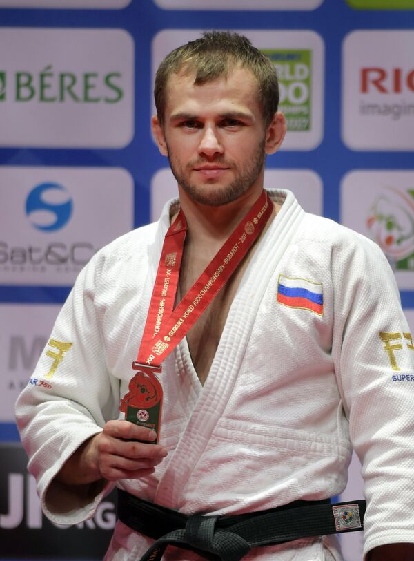 Михаил Пуляев на чемпионате мира по дзюдо Михаил Пуляев на чемпионате мира по дзюдо