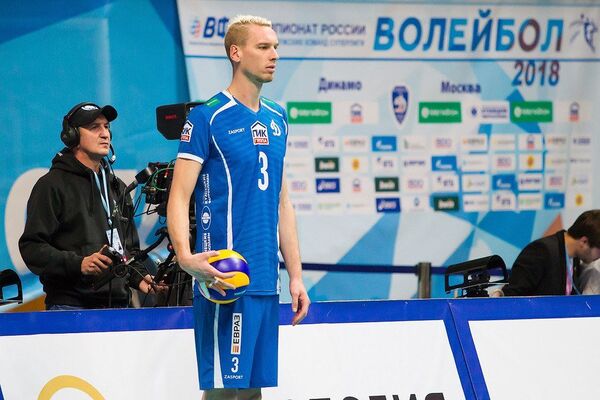 Игрок ВК Динамо (Москва) Кевин Ле Ру Игрок ВК Динамо (Москва) Кевин Ле Ру