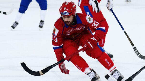 Игрок сборной России Андрей Прокопьев Игрок сборной России Андрей Прокопьев