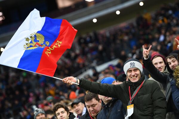 Болельщики сборной России Болельщики сборной России