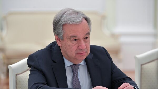 Генеральный секретарь ООН Антониу Гутерреш Генеральный секретарь ООН Антониу Гутерреш
