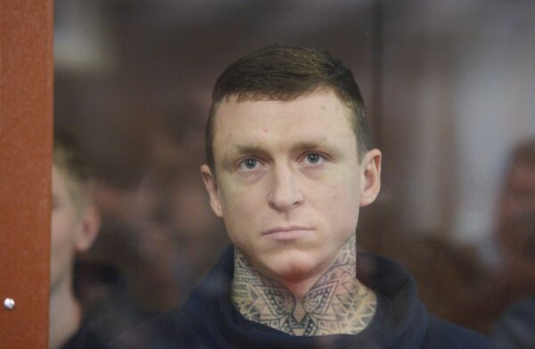 Павел Мамаев на заседании суда Павел Мамаев на заседании суда