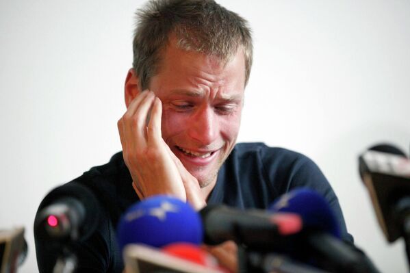 Олимпийский чемпион 2008 года по спортивной ходьбе на дистанции 50 км Алекс Швацер Олимпийский чемпион 2008 года по спортивной ходьбе на дистанции 50 км Алекс Швацер