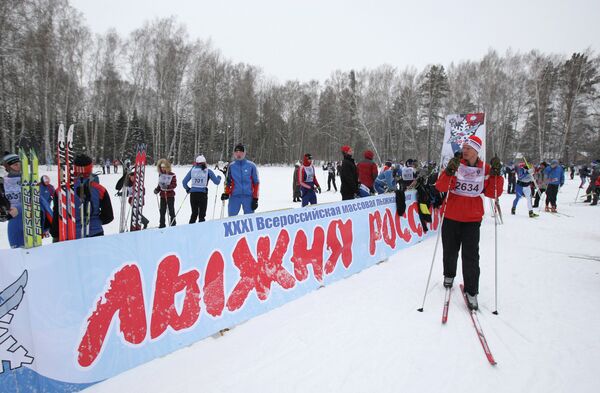 Всероссийская массовая гонка Лыжня России – 2013 Всероссийская массовая гонка Лыжня России – 2013