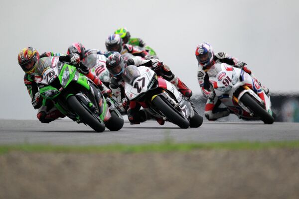 Этап Чемпионата мира по супербайку на трассе Moscow Raceway Этап Чемпионата мира по супербайку на трассе Moscow Raceway