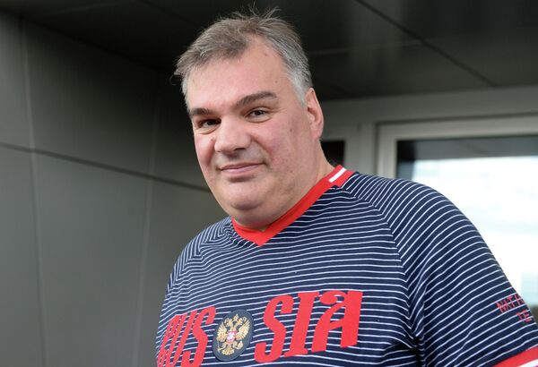 Старший тренер женской сборной России по водному поло Александр Огородников Старший тренер женской сборной России по водному поло Александр Огородников