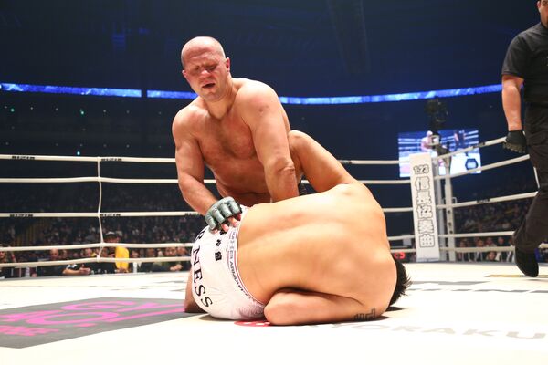 Федор Емельяненко (слева) и Джайдип Сингх Федор Емельяненко (слева) и Джайдип Сингх