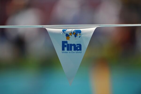 Логотип Международной федерации плавания (FINA) Логотип Международной федерации плавания (FINA)