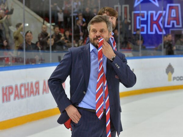 Главный тренер ЦСКА Дмитрий Квартальнов Главный тренер ЦСКА Дмитрий Квартальнов