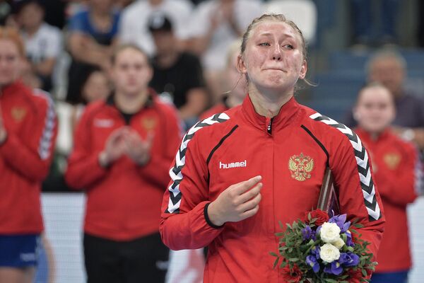 Игрок сборной России Ярослава Фролова Игрок сборной России Ярослава Фролова